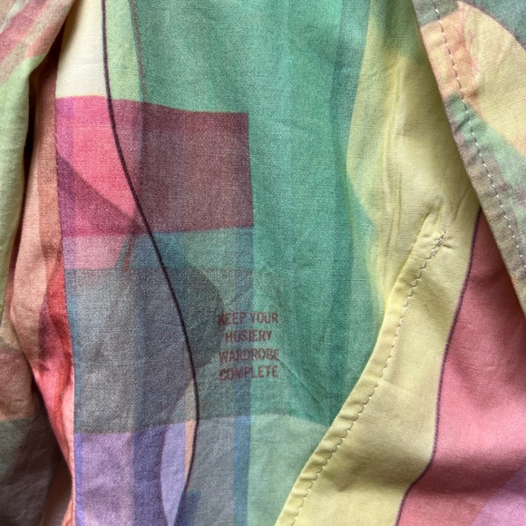 Paul Smith black label colors abstract watercolor blazer sz small european 40 - Picture 7 of 7